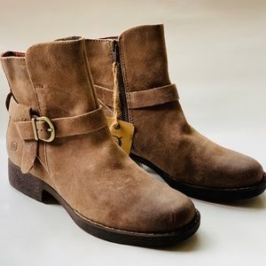 NWT! BORN Suede SYD Boots 7.